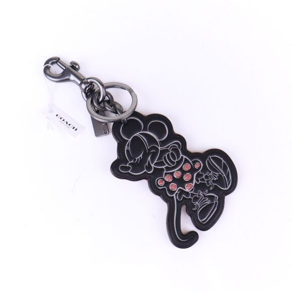 NWT Coach Minnie Rhinestone Keyfob Bag Charm - Picture 4 of 5